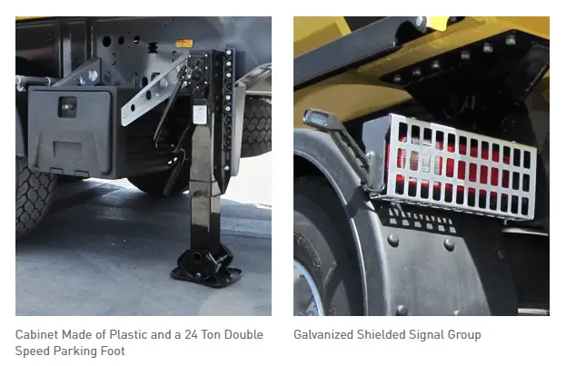 Reis Treyler Tipper Truck - 24 Ton Parking Foot