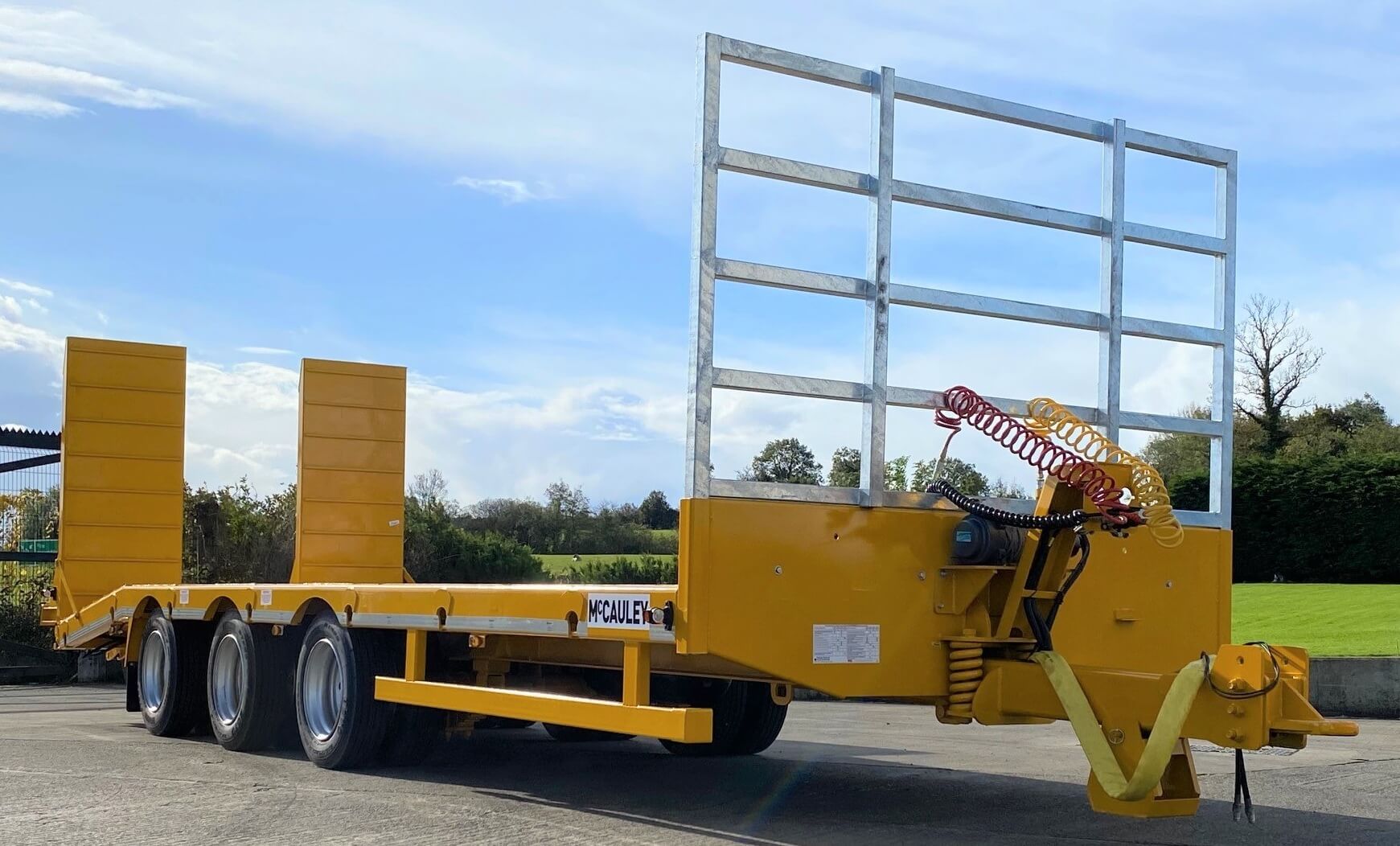 3 Axle Agricultural Low Loader McCauley Trailers - 3 Axle Agricultural Low Loader
