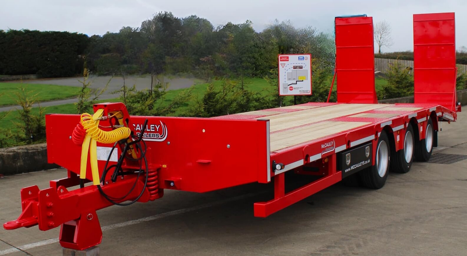 3-Axle Drawbar Low Loader 3-Axle Drawbar Low Loader