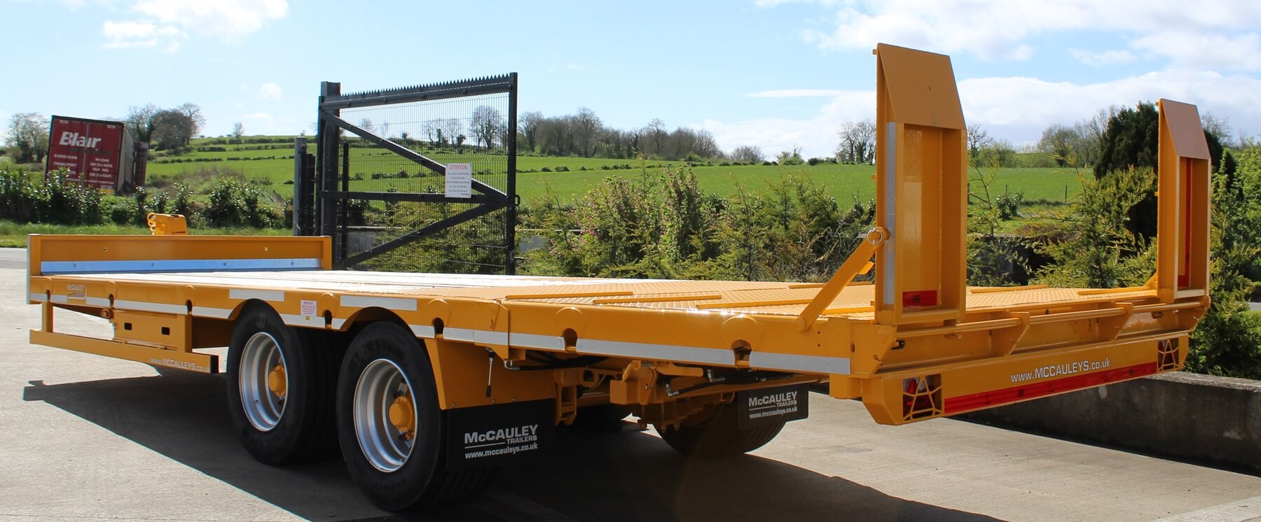 2 Axle Agricultural Flatbed McCauley Trailers - 2 Axle Agricultural Flatbed