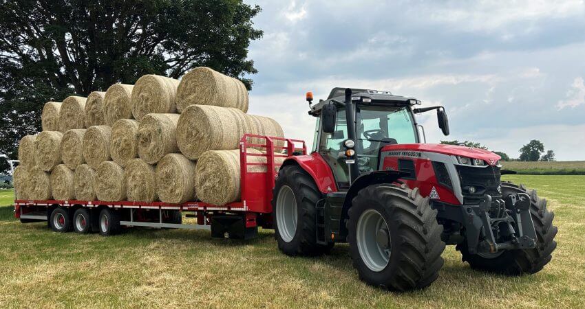 Bale Flatbed Trailer McCauley Trailers - Bale Flatbed Trailer