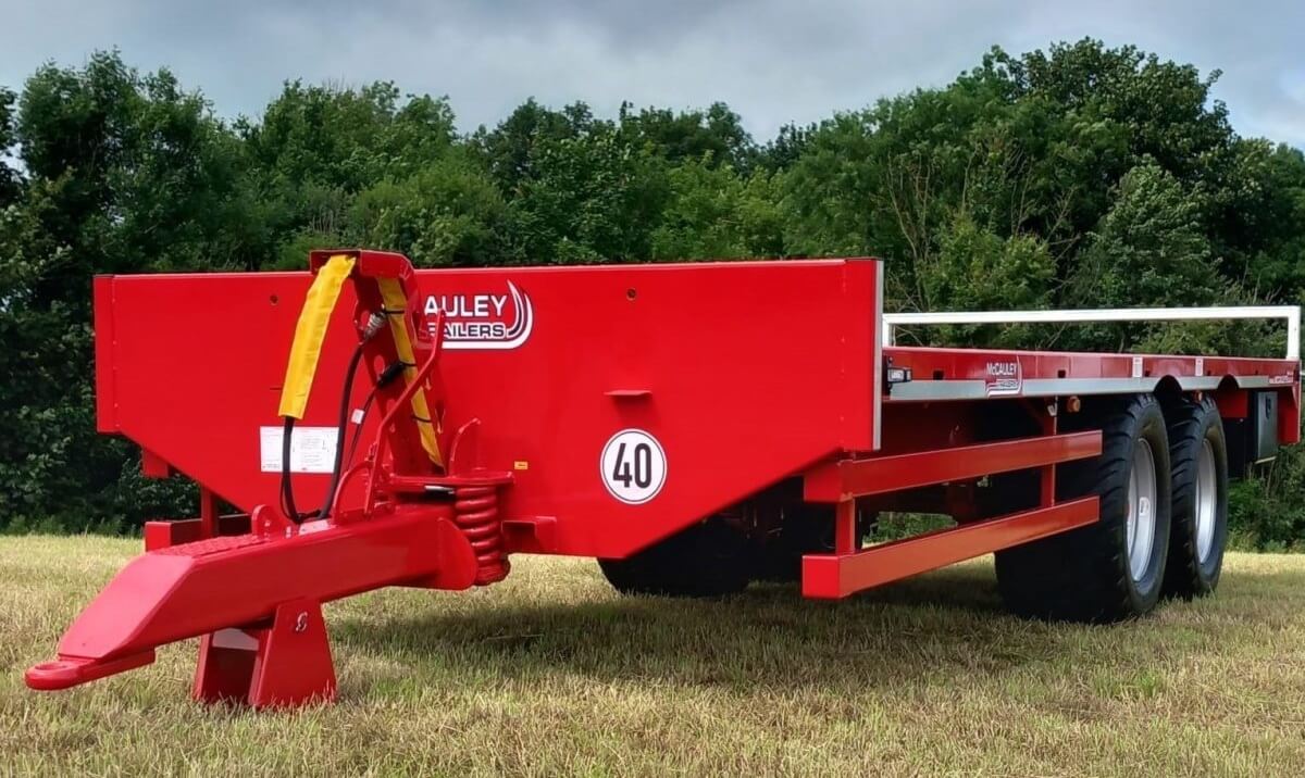 Bale Flatbed Trailer McCauley Trailers - Bale Flatbed Trailer